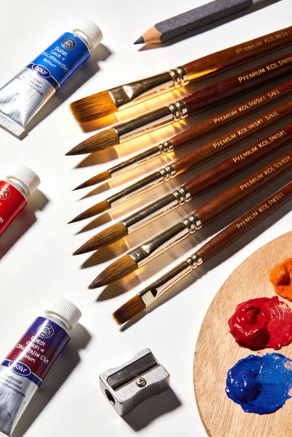 top kolinsky sable brushes