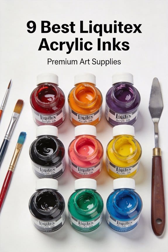 top liquitex acrylic inks