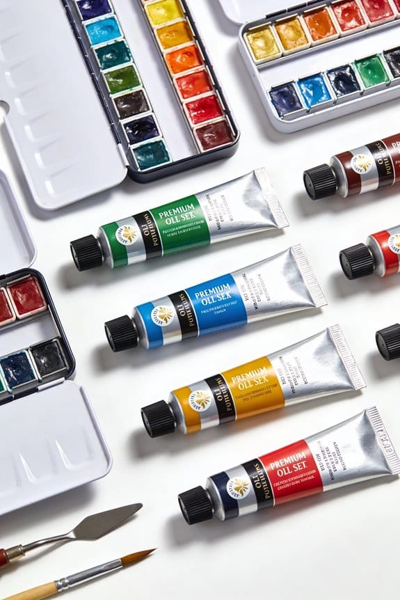 top oil paint sets