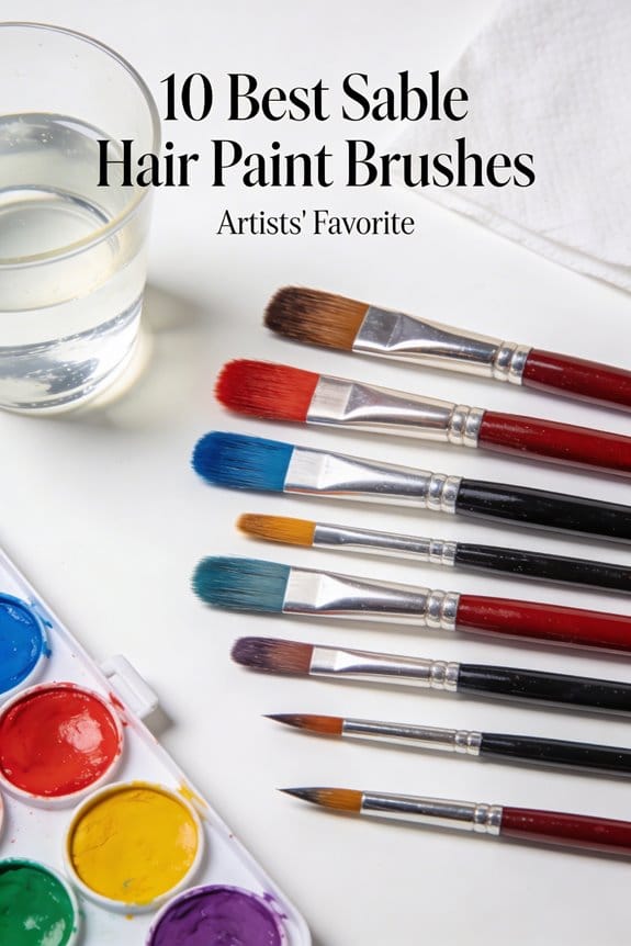 top sable hair brushes