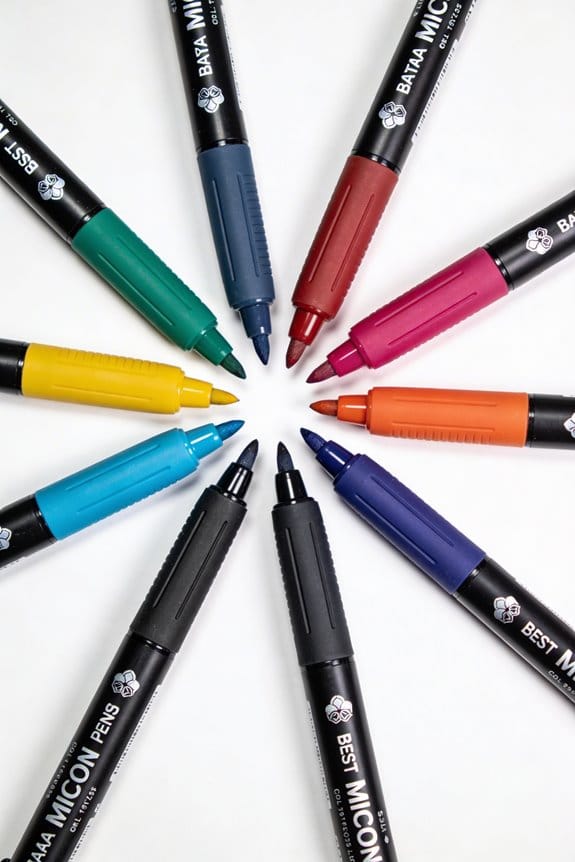 top sakura micron pens
