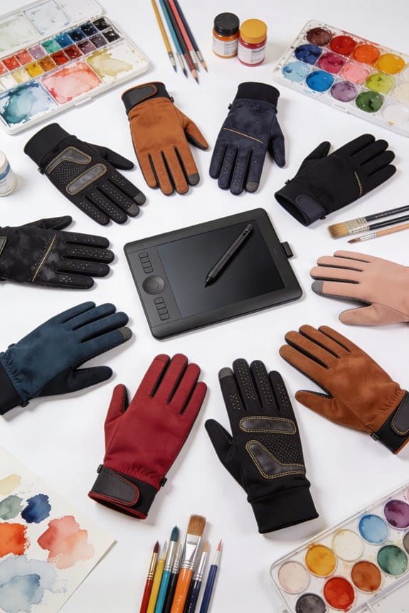 top sketching tablet gloves