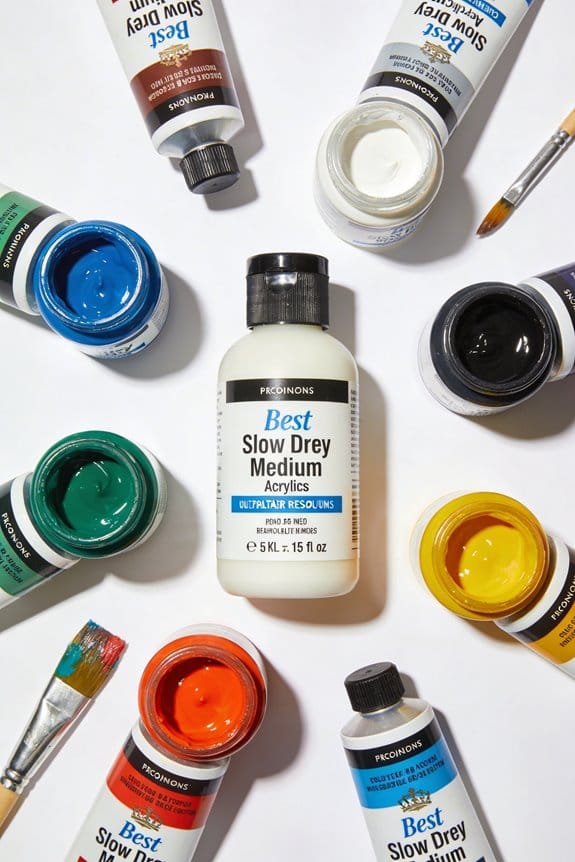 top slow dry acrylics reviewed