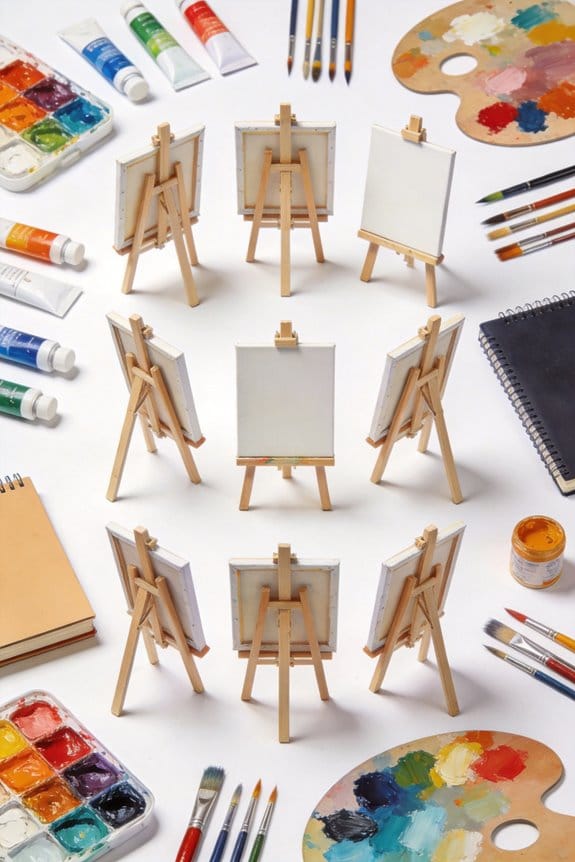 top tabletop display easels
