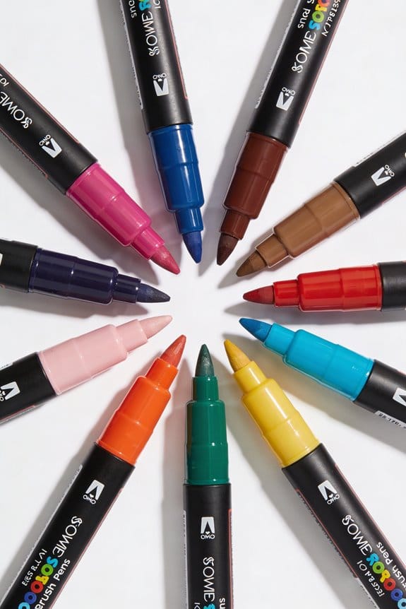 top tombow brush pens
