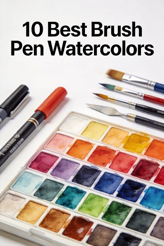 top watercolor brush pens
