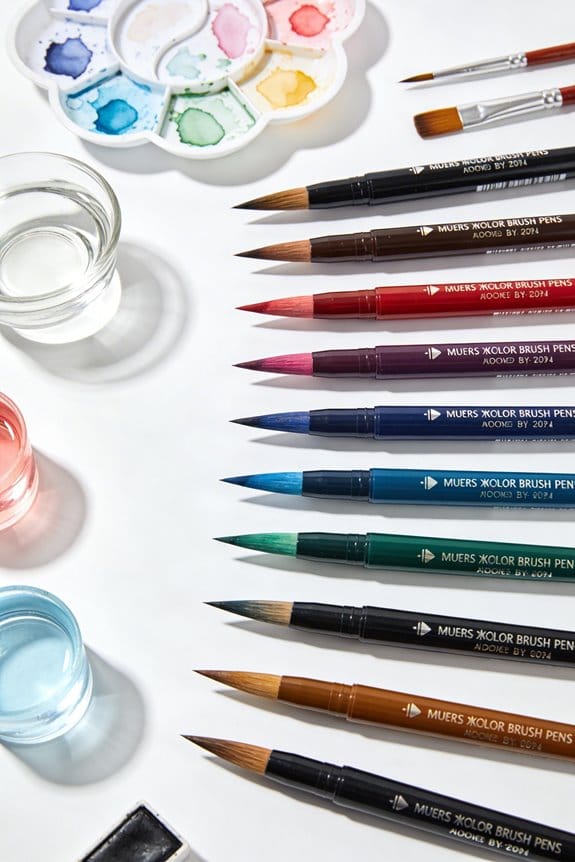 top watercolor brush pens