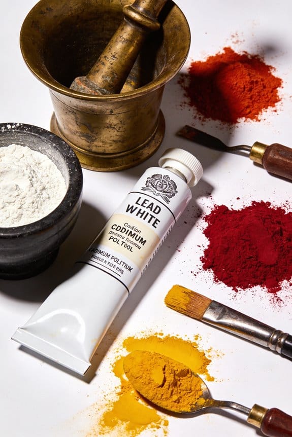 toxicity of historical pigments